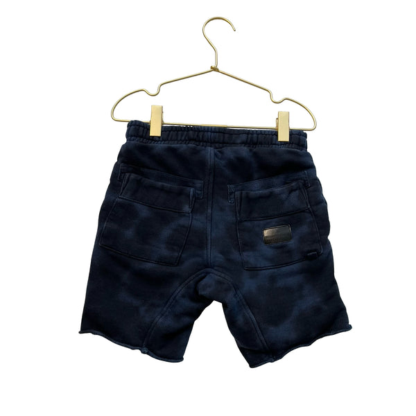 Munster Navy & Black Tie-Dye Shorts - Size 6