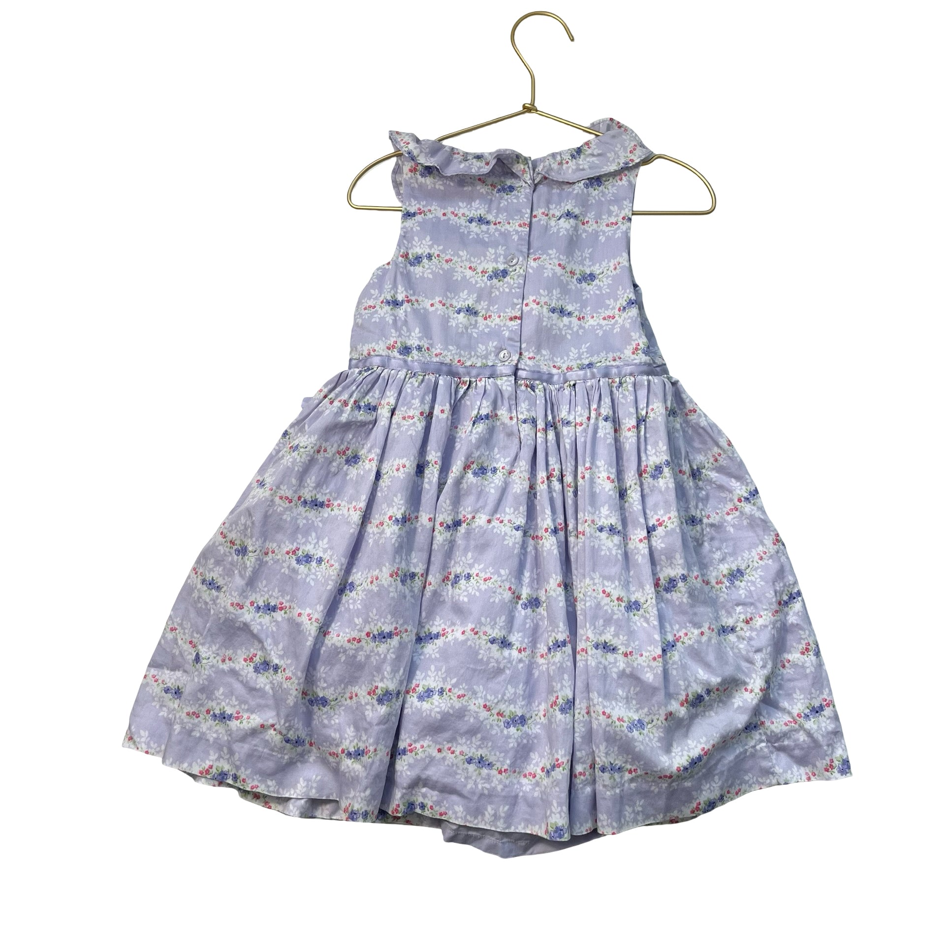 Janie and Jack Lavender Floral Dress - Size 3