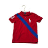 Polo Ralph Lauren Red & Blue Polo Shirt - Size 6