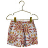 Hill House Ivory, Coral, Yellow Shell Print Shorts - Size 2Y