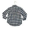 Polo Ralph Lauren Navy & Ivory Check Button Down Shirt - Size 3
