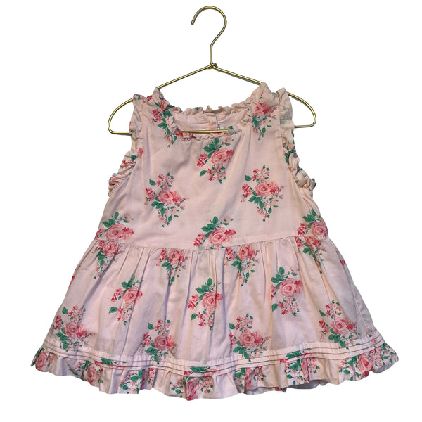 Janie and Jack Pink Floral Top - Size 7