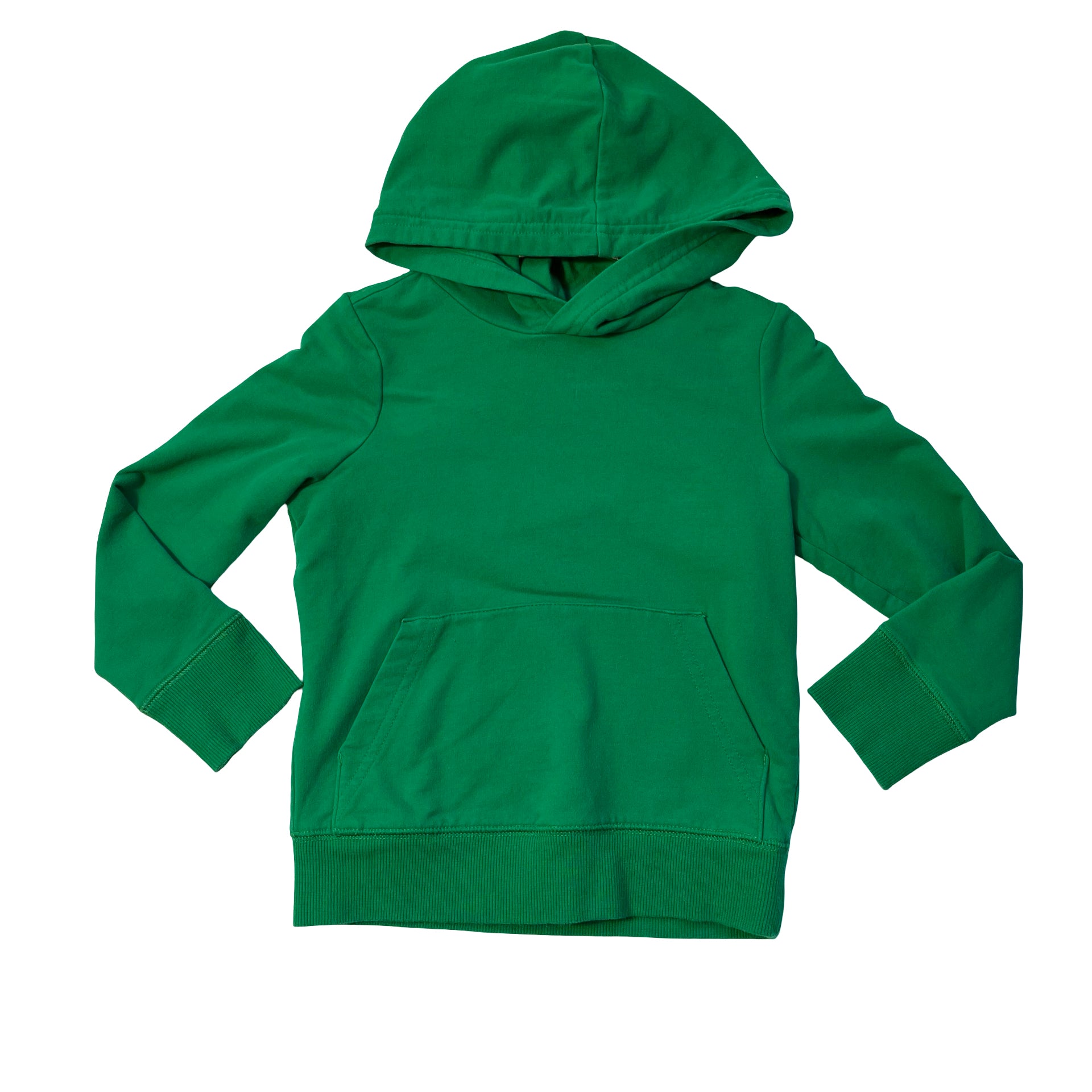 Primary Green Hooded Pullover - Size 2