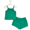 Old Navy Green Crochet Shorts & Tank Set - Size 5T