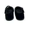 Zara Black Velvet Mary Jane Style Shoes - Size 29 (12)