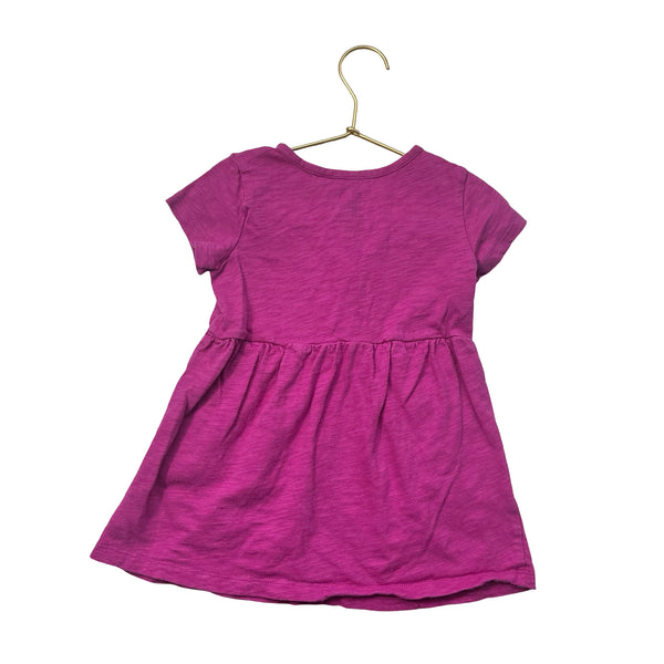 Gap Raspberry Pink Henley Dress - Size 2