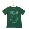 Nirvana Green Band T-Shirt - Size 4T