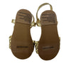Janie and Jack Gold Sandals - Size 4