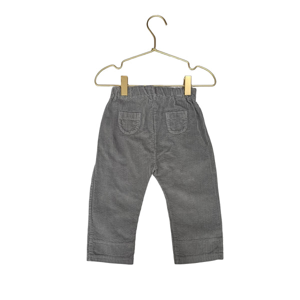 Buho Gray Corduroy Pants - Size 18 Mo