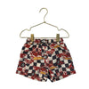 Zara x Hot Wheels Ivory, Red, Black Swim Trunks - Size 4-5