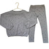 Rylee & Cru Slate Gray & Blue Star Top & Leggings Set - Size 6-7Y