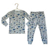 Janie and Jack Blue Hanukkah Dog 2 Piece Pajamas - Size 3