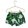 MC2 St. Barth Green Tropical Leaf Print Swim Suit - Size 2Y