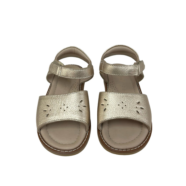 Elephantito Gold Sandals - Size 10
