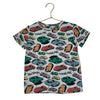 Hybrid Apparel Hot Wheels Gray & Colorful T-Shirt - Size 4T