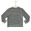 Janie and Jack Gray Pique Ski Patch Shirt - Size 4