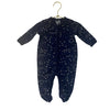 Ralph Lauren Navy Star Constellation Print Footed PJs - Size 3 Mo