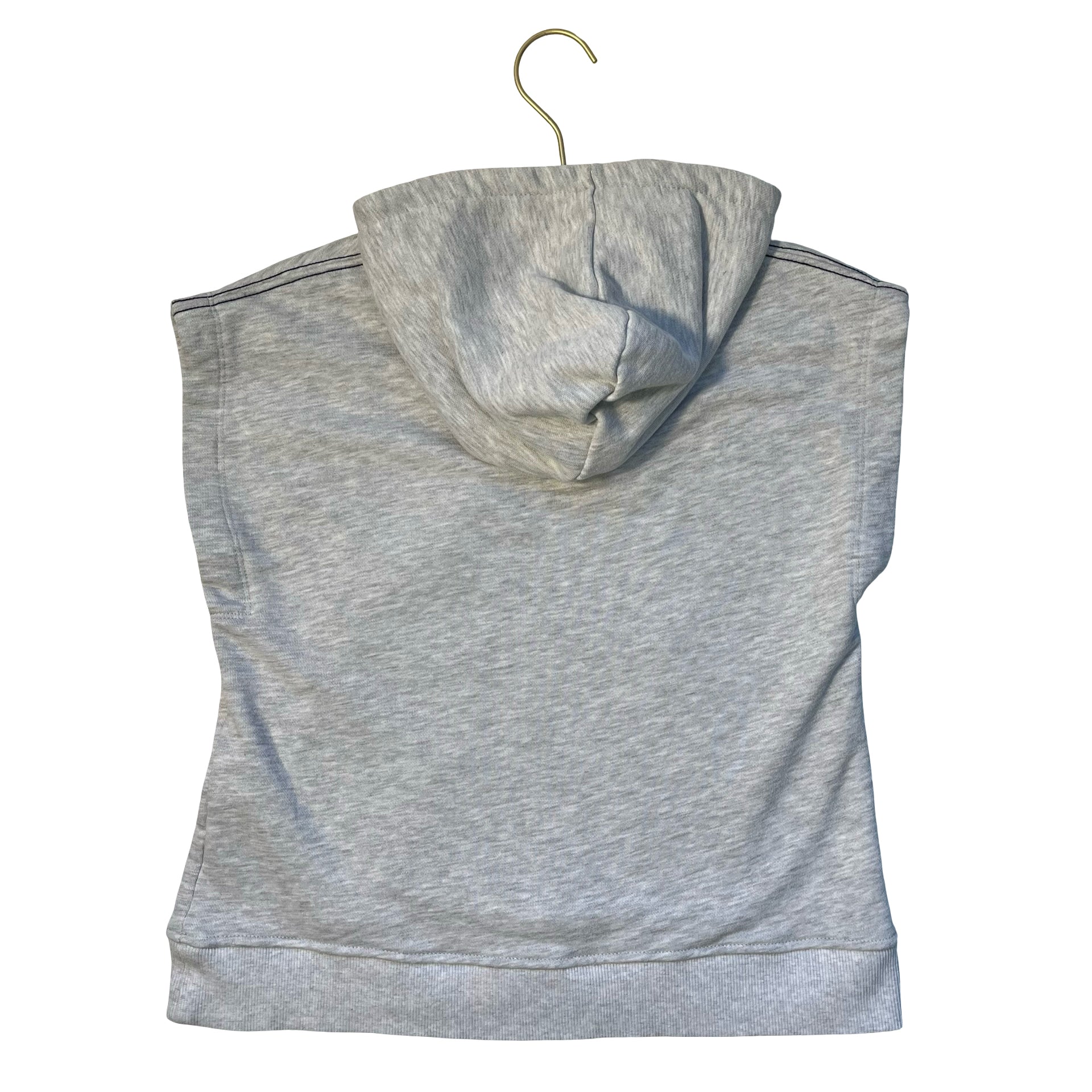 Zara Gray Hooded Sleeveless Sweatshirt - Size 9-10