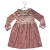 H&M Pink Crushed Velour Dress - Size 5T-6