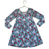 Hanna Andersson Blue Unicorn & Flower Print Dress - Size 5