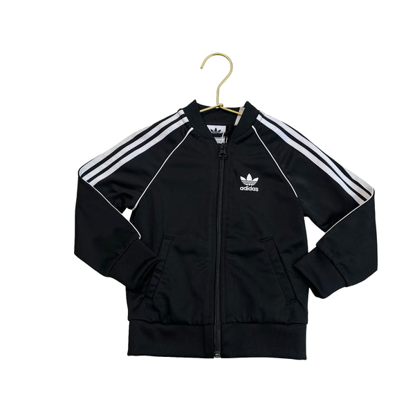 Adidas Black Athletic Track Jacket - Size 2T