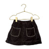 Zara Brown Velvet Skirt - Size 4