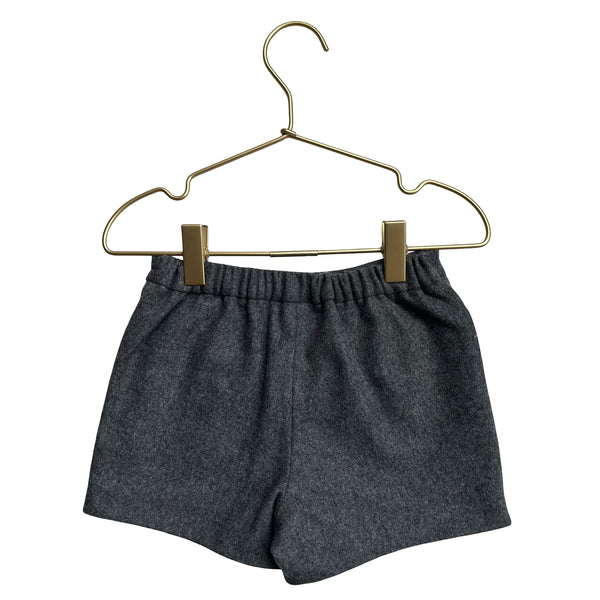 Jacadi Gray Wool-Blend Shorts - Size 24 Mo