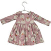 Hanna Andersson Pink Ballerina Print Dress - Size 6-12 Mo