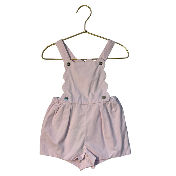 Jacadi Pink Shortalls - Size 24 Mo