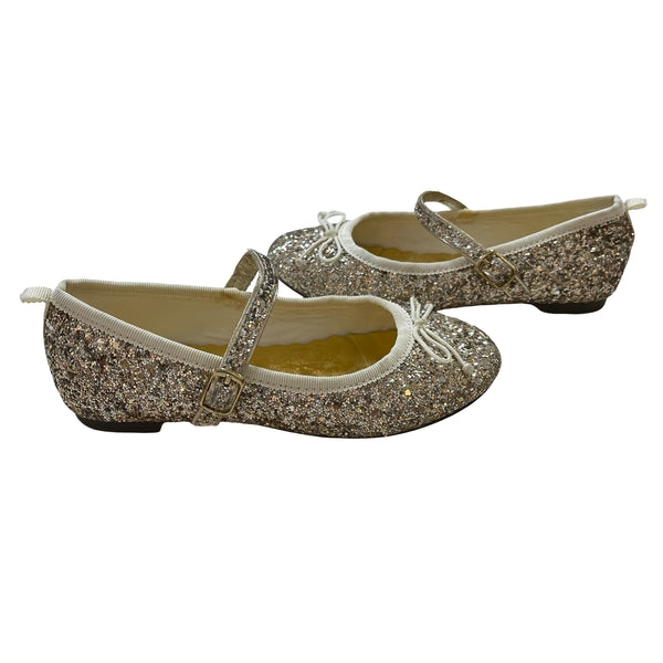 Crewcuts Gold Glitter Shoes - Size K12