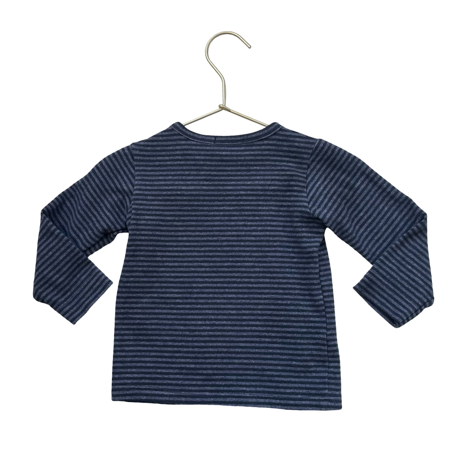 1 + in the family Navy & Blue Striped Shirt - Size 18 Mo