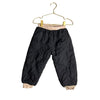Zara Black Quilted Joggers - Size 2/3