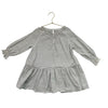 Rylee & Cru Ivory & Sage Stripe Long Sleeve Dress - Size 2/3
