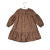 Baby Gap Brown & Black Leopard Print Corduroy Dress - Size 4