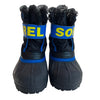 Sorel Black, Blue, Yellow Winter Boots - Size 9