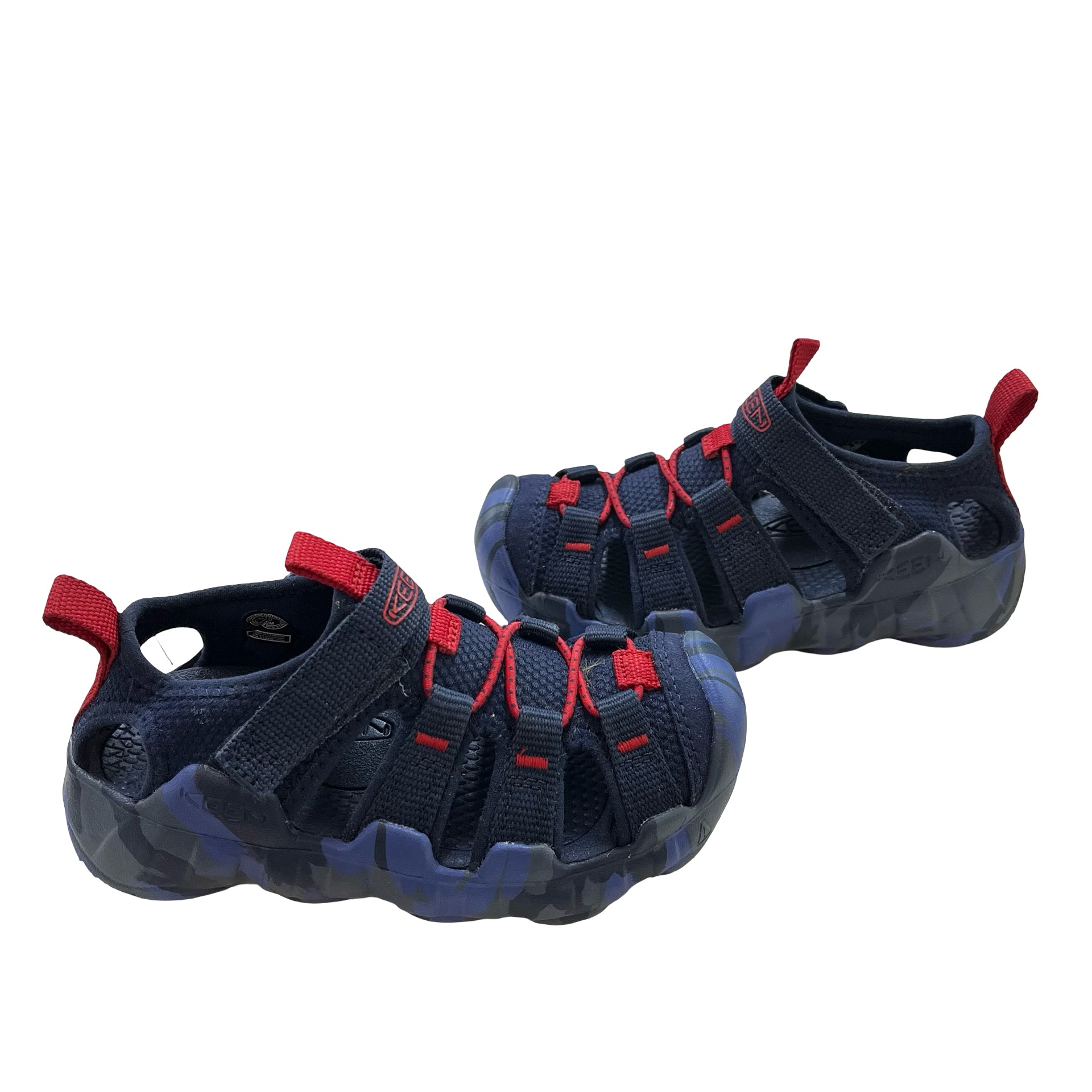 Keen Hyperport H2 Navy & Red Closed-Toe Sandals New in Box - Size 10