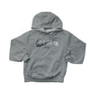 Nike Gray Logo Hooded Sweatshirt - Size 7