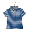 Janie and Jack Blue Striped Polo Shirt - Size 2T