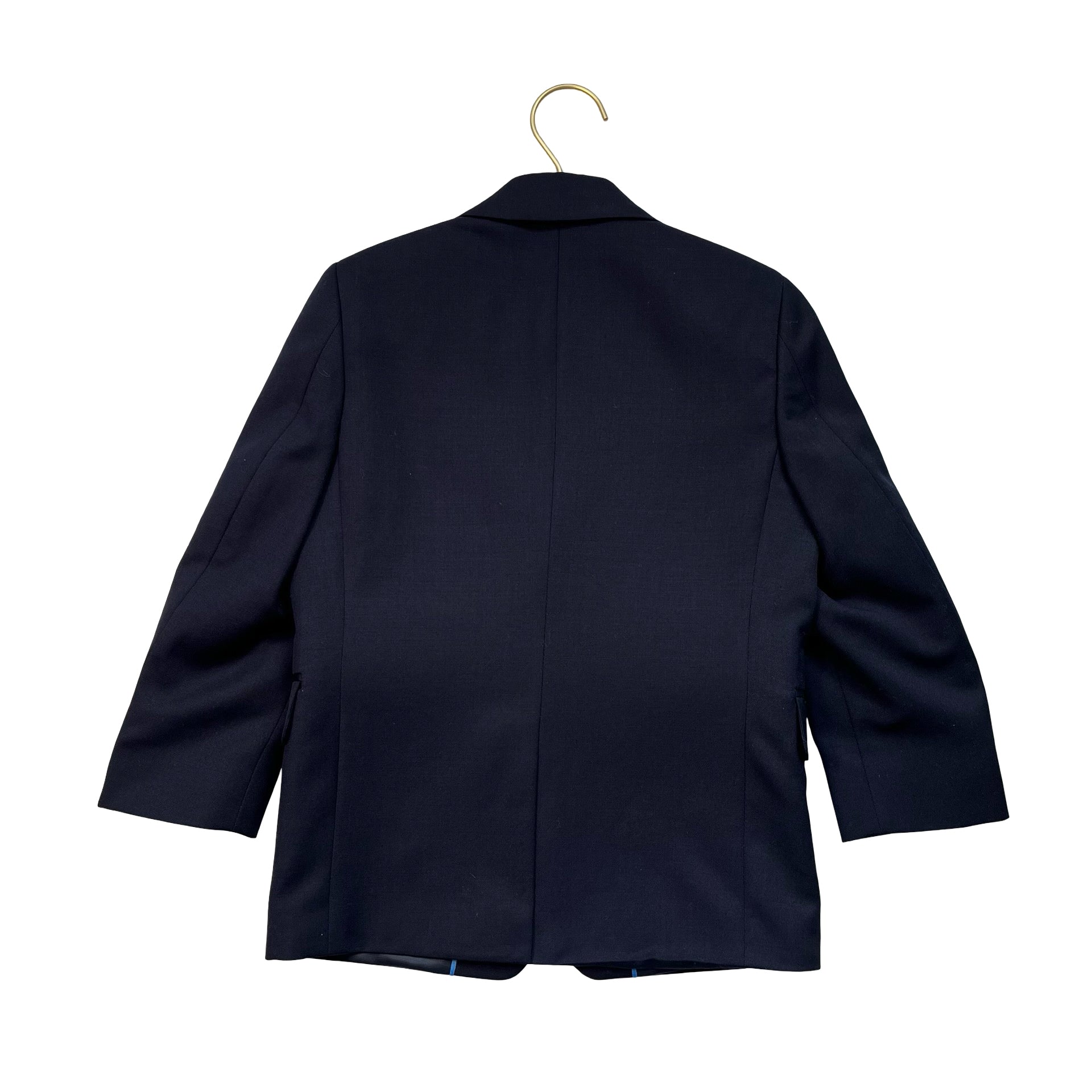 Lord & Taylor Navy Wool-Blend Blazer - Size 5