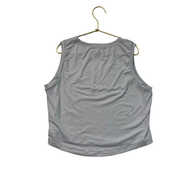 Athleta Girl Gray 'Uptempo Midi Tank' - Size M 8-10