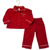 Baby Gap Red Fleece PJ Set - Size 18-24 Mo
