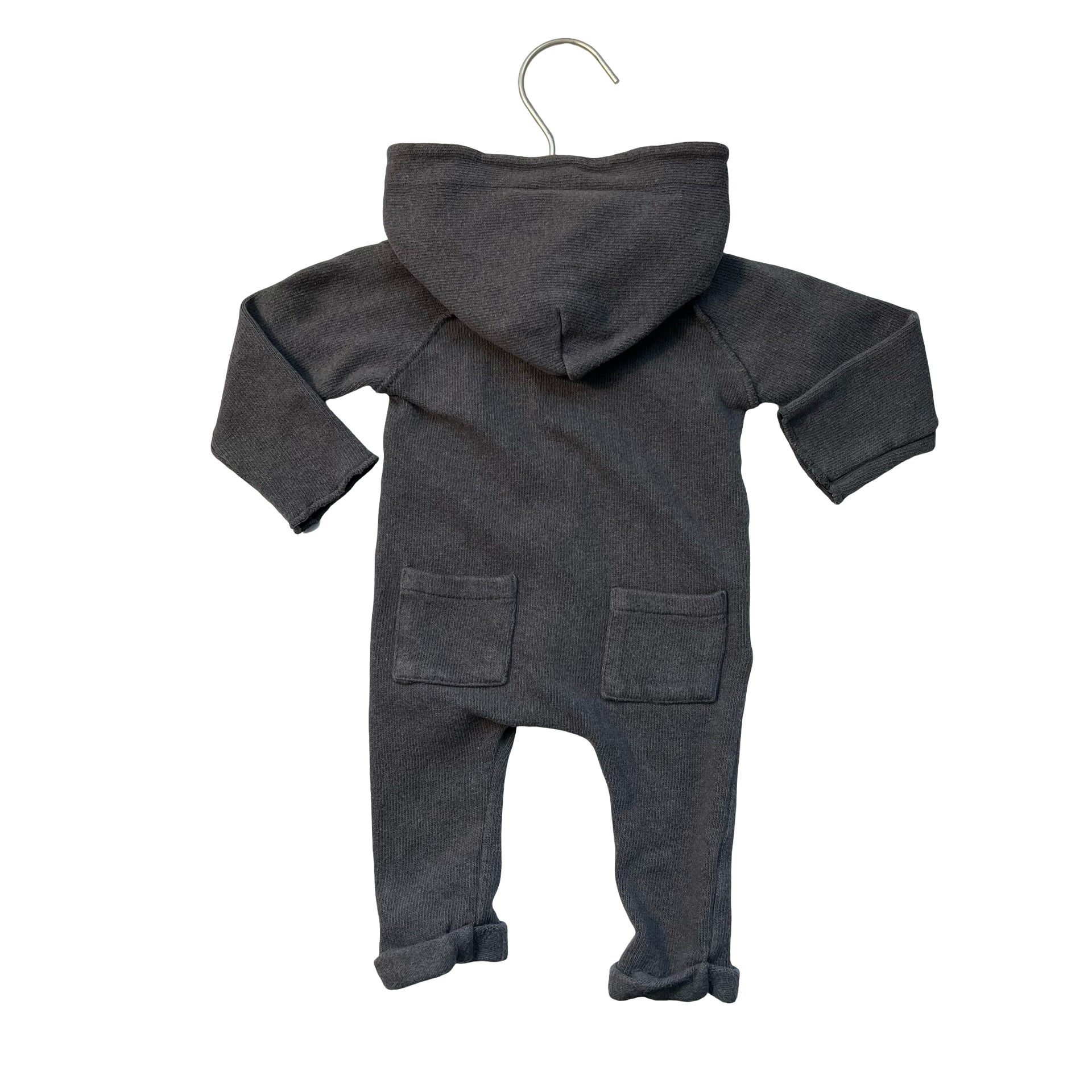 1 + in the family Gray Hooded One-Piece - Size 3 Mo