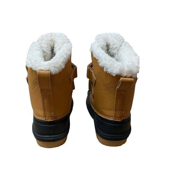 Cat & Jack Tan & Black Winter Boots - Size 6