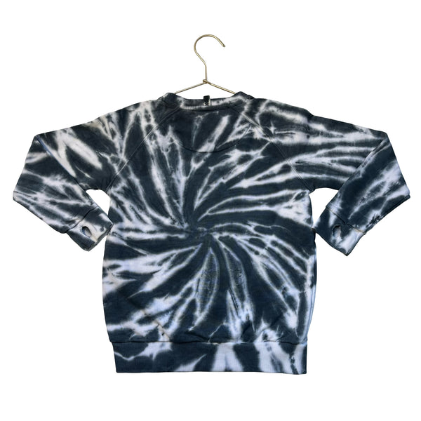 Munster Navy & White Tie-Dye Sweatshirt - Size 6