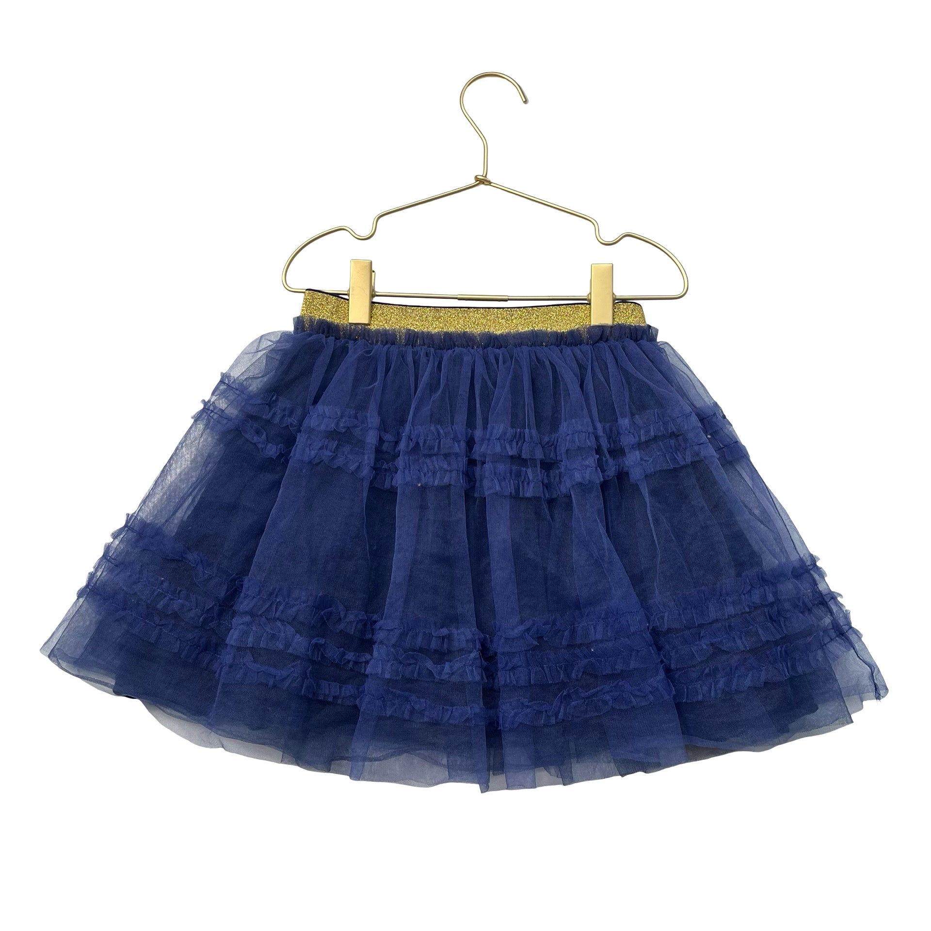 Mini Boden Navy Tulle Skirt - Size 6-7Y