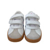 Adidas VL Court White, Blue, Red Velcro Sneakers New in Box - Size 6K