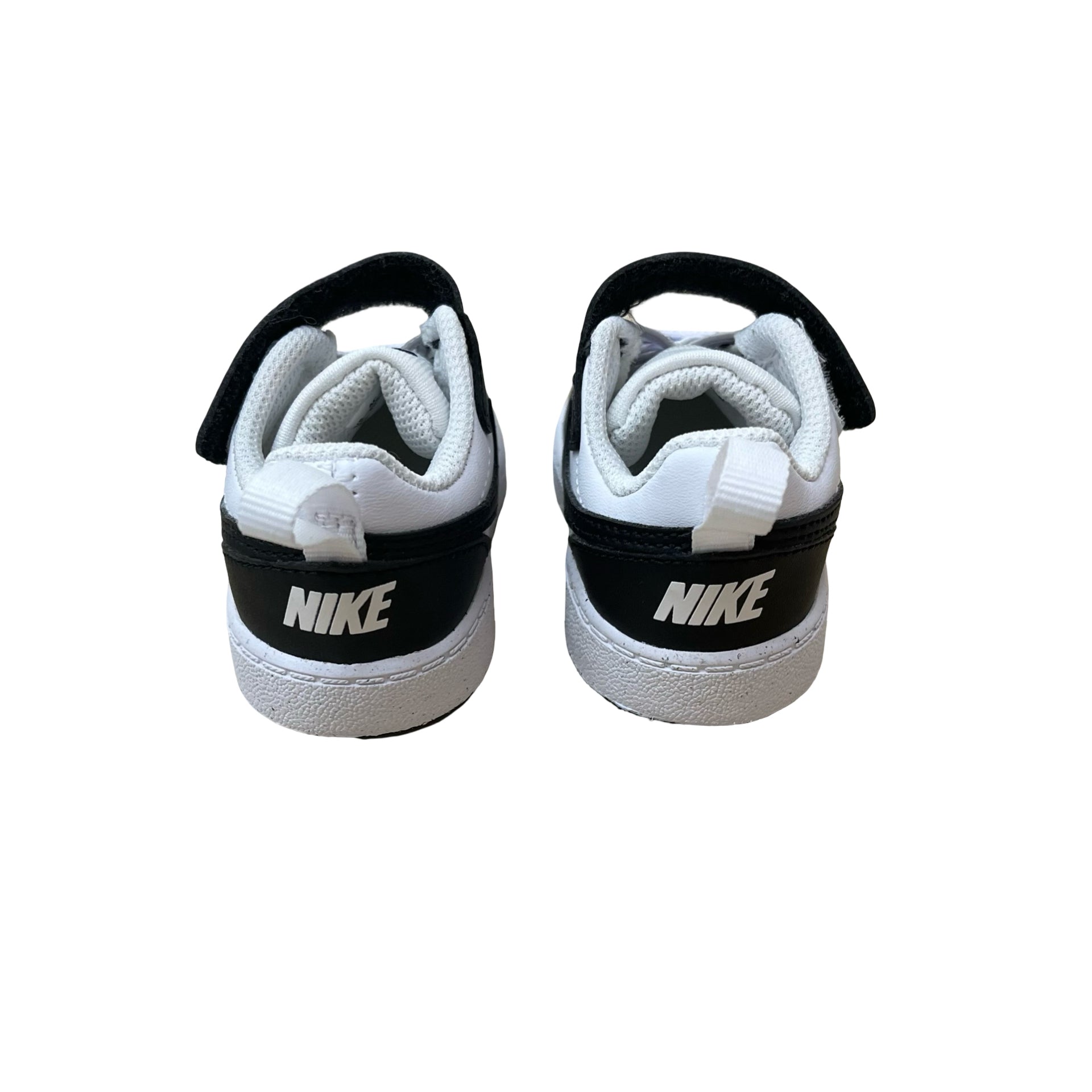 Nike White & Black Sneakers - Size 4C