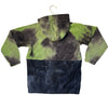 Munster Green & Black Tie-Dye Fleece Hooded Jacket - Size 6