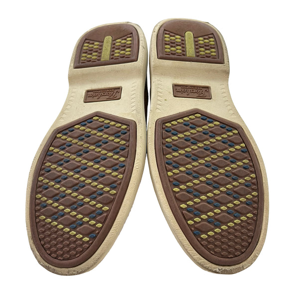 Florsheim Comfortech Brown Leather Ankle Boot Shoes - Size 13M