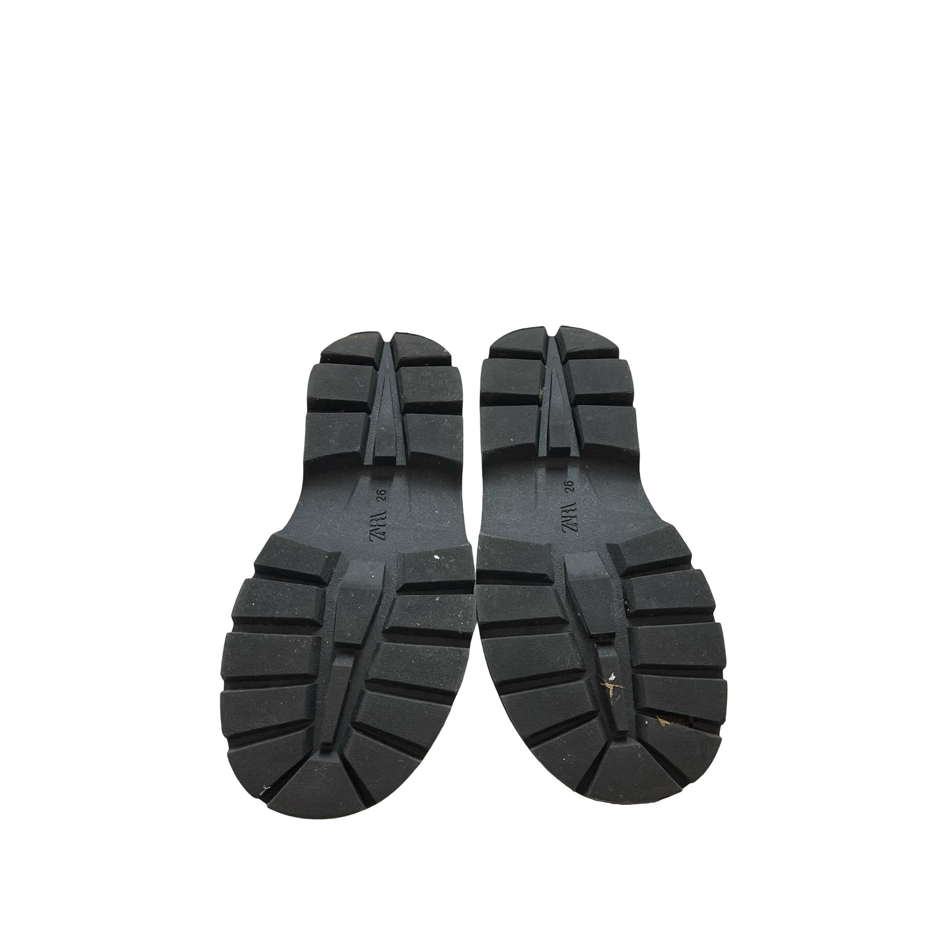 Zara Black Patent Loafers - Size 26 (9.5)